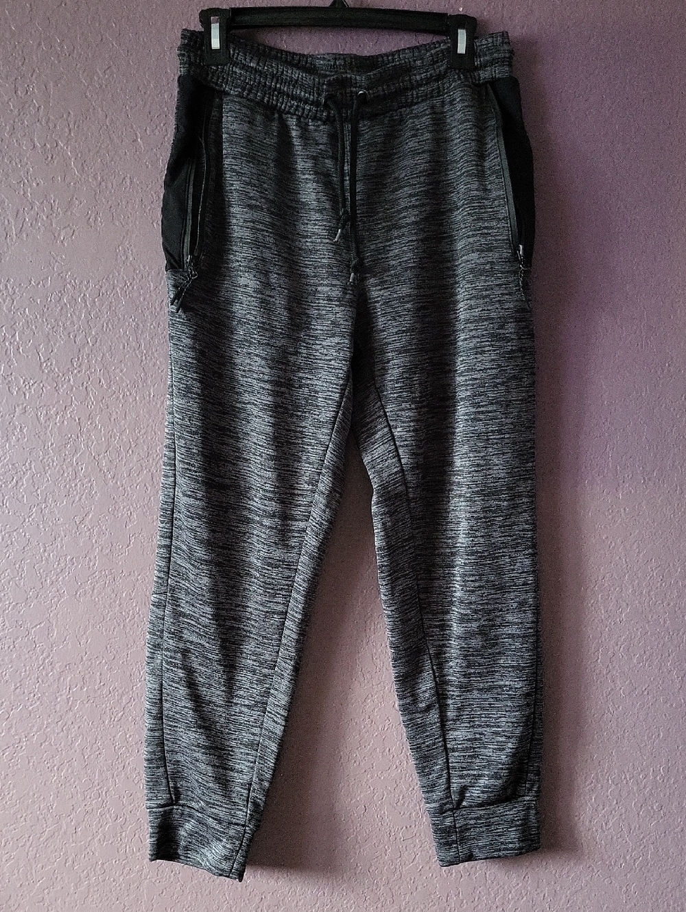 Men's Gray Heather Jogger Pants - Comfortable Athletic Fit